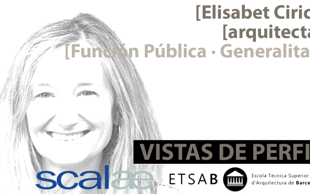 «Vistas de Perfil», Elisabet Cirici, Función Pública · Generalitat de Catalunya