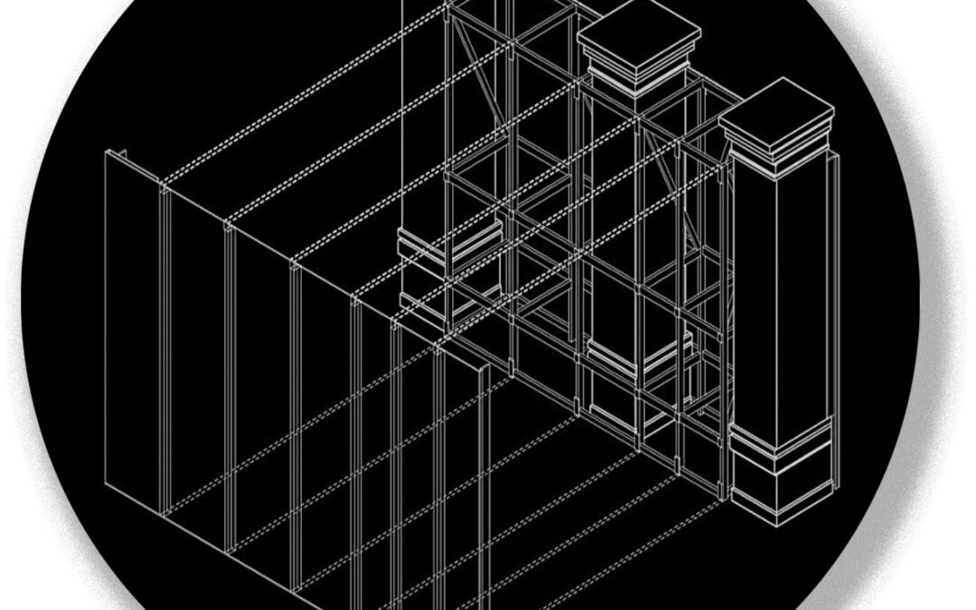 Sala Cibeles del Banco de España, Madrid · MEDIOMUNDO arquitectos M.Pelegrín+F.Pérez · Cápsula SCALAE «Trazas Trazos Trozos …de Arquitectura»